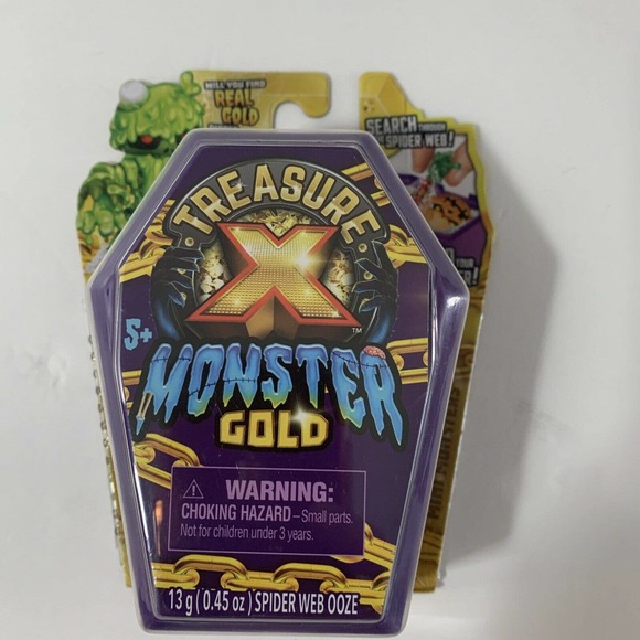 Monster Toys Treasure X Monster Gold Mini Mystery Coffin 8 Levels